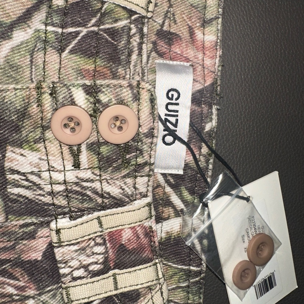 Danielle Guizio Camouflage Mini Skirt - Picture 5 of 7